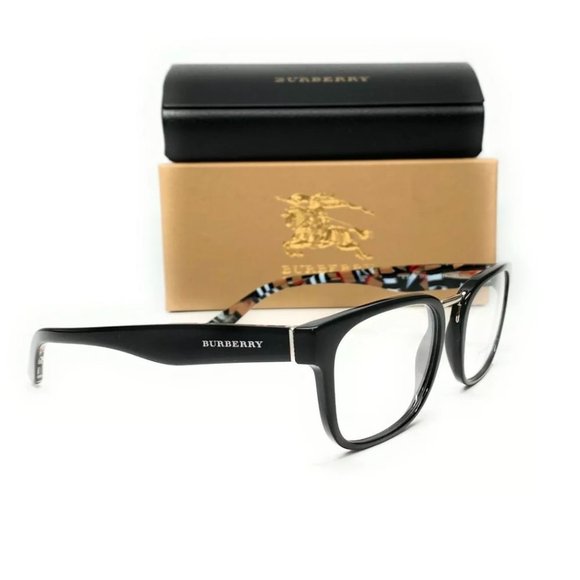 Burberry Men's Black Eyeglasses! - Picture 3 of 3